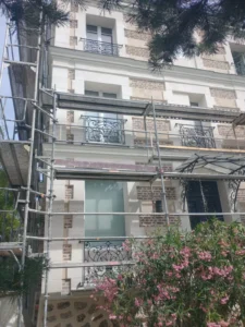 travaux facade classique le pecq