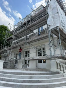 restauration facade chaux port marly
